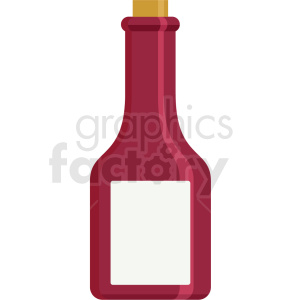 red corked bottle