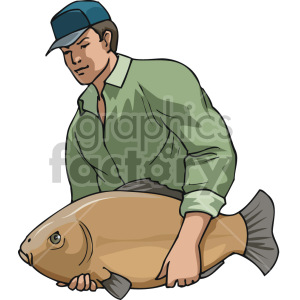 man holding huge fish