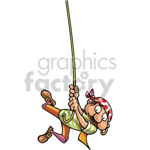 pirate climbing rope