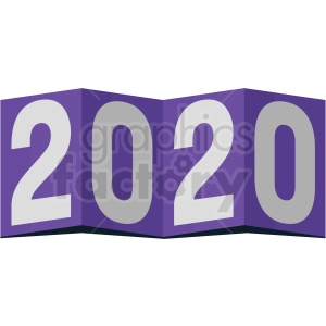 2020 card new year clipart no background