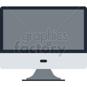 computer monitor vector icon