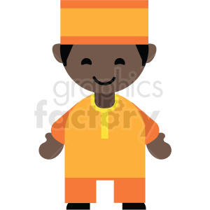 African Man in Traditional Attire