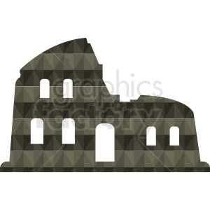 Colosseum clipart design