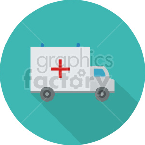 ambulance vector icon graphic clipart 3