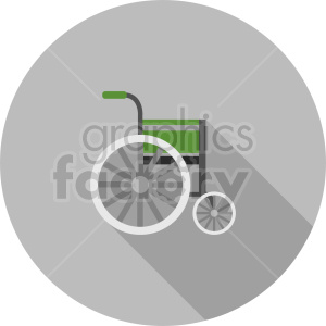 wheelchair vector icon clipart 2