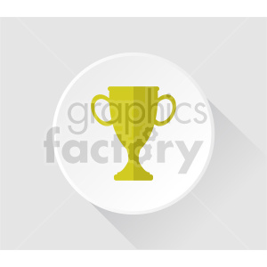 trophy symbol vector clipart