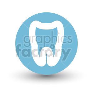 dental tooth icon vector