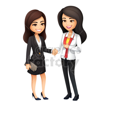 Two female realtors giving fist bumps