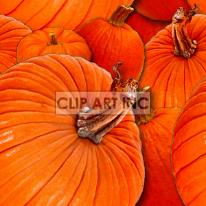 tiled pumpkin background