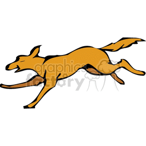 Running Dog - Dynamic Canine