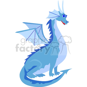 Baby blue dragon