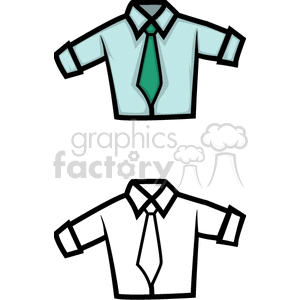 Dress Shirt with Ties