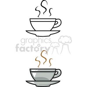 Steaming Coffee or Tea Cup