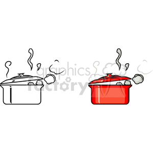 boiling red pot