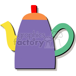 Colorful Kitchen Teapot