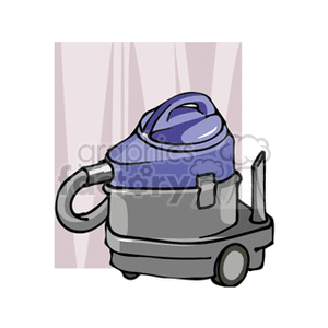 Cartoon Vacuum Cleaner