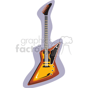 Stylized Electric Guitar