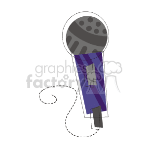 Cartoon microphone