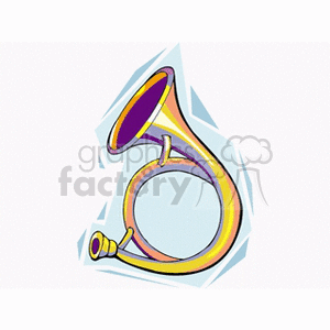 Colorful Brass Instrument