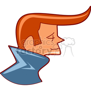 Stylized Cartoon Rebel Guy