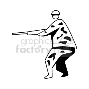 Military Soldier Silhouette