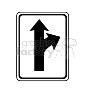 Directions Sign Black and white