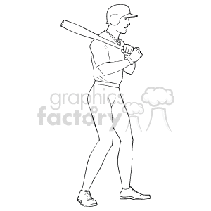 Baseball Player - Athlete With Bat