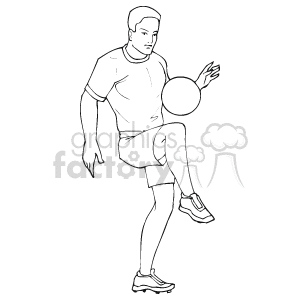 Soccer Player Ball Control