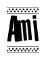 Ami Checkered Flag Design