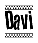 Davi Checkered Flag Design