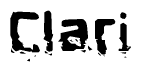 Clari Nametag with Static Effect