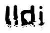The image contains the word Ildi in a stylized font with a static looking effect at the bottom of the words