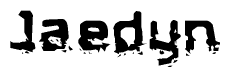 The image contains the word Jaedyn in a stylized font with a static looking effect at the bottom of the words