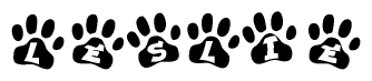 Animal Paw Prints with Leslie Lettering