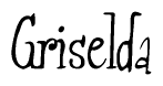 The image is a stylized text or script that reads 'Griselda' in a cursive or calligraphic font.