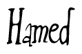 Hamed Calligraphy Text 