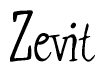 Zevit Calligraphy Text 