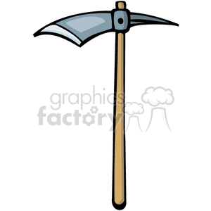 pickaxe with a blade