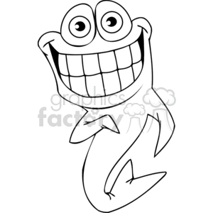 Fish with a big smile