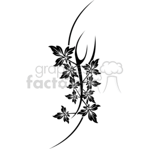 leaf tattoo design
