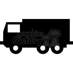Uhaul box truck Silhouettes