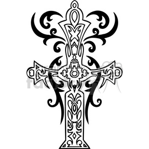 Celtic cross design clipart #385885 at Graphics Factory.