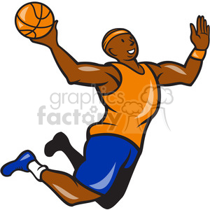 basketball player dunk Ball OP