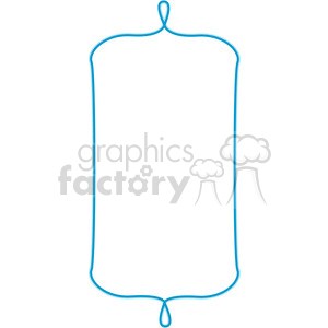 blue lines frame swirls boutique design border 12