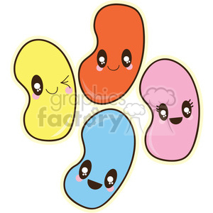 Royalty-Free Jelly Beans cartoon character illustration 394163 vector