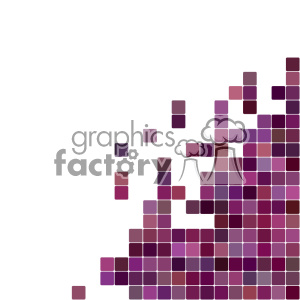 Purple Gradient Tile Cluster