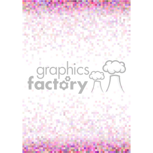 pink pixel pattern vector top bottom background template