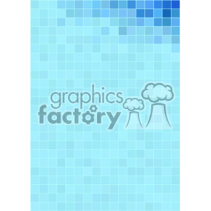 blue pixel pattern vector top corner background template