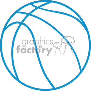 basketball outline vector svg cut file