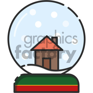   snowglobe vector icon 